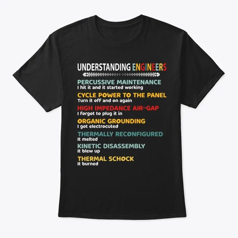 Understanding Engineers Percussive Gift 